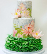 蛋糕和旗袍更配——中式婚礼蛋糕