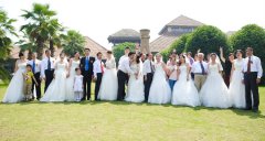 海外集体婚礼  开启婚礼新模式