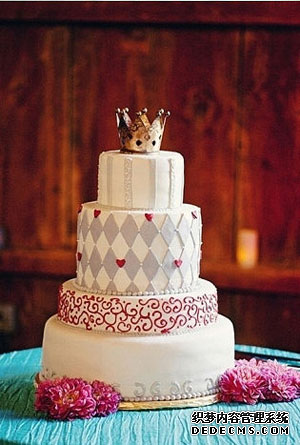 浪漫婚礼蛋糕 