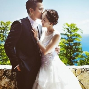 明星婚纱造型 婚纱照片展示