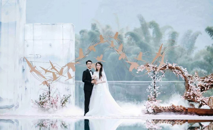 好赞！如仙剑般的婚礼，被细节美哭了！