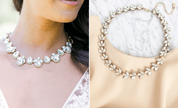 今年最时尚的新娘配件! 27款风靡欧美的耀眼颈链