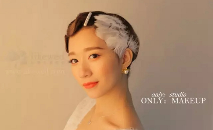新娘造型|不戴花儿，我们还可以玩些什么？
