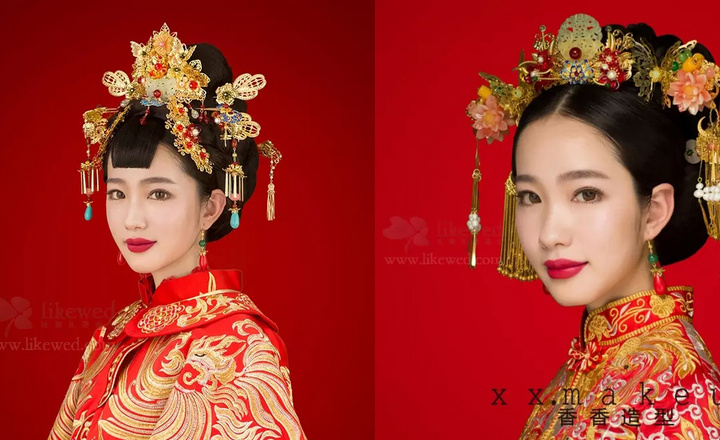新娘造型|【最美中式新娘·赏】芙蓉不及美人妆